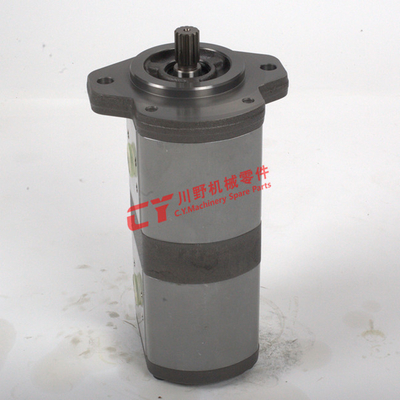 HGP32.0 + 32.0 ( CW ) & 4 = Port Excavator Hydraulic Gear Pump Assy Spline Type