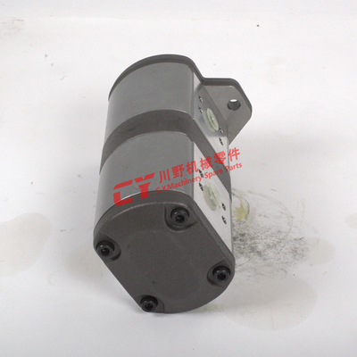 HGP32.0 + 32.0 ( CW ) & 4 = Port Excavator Hydraulic Gear Pump Assy Spline Type