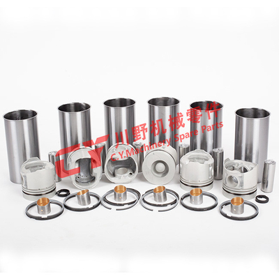 9180 8 - 97358 - 9180 6BG1 3 - Ring Engine Cylinder Liner Kit For EX200-5