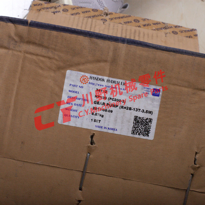 34142 HPV90 PC200 - 3 Excavator Hydraulic Gear Pump Assy R 2B 13T 3.5M
