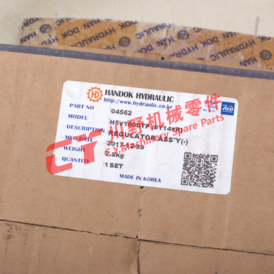 04562 H5V160DTP  9Y14 R Excavator Hydraulic Main Pumps Assy Regulator Assy