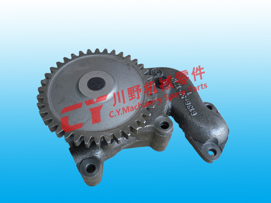 6D108 6222 55 1100 Excavator Oil Pump PC300 - 6 WA300 - 3 WA350 - 3 WA400 - 3 Engine