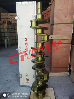 PC200 6D105 Komatsu Crankshaft 6136-31-1110 6136-31-1010