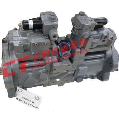 YN10V00036F1 Excavator Hydraulic Pumps H3V112 YTOK K3V112DTP for SK200 SK210 - 8