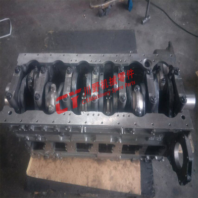 6154 - 21 - 1100 Diesel Engine Cylinder Block 6D125 For PC400-7/8