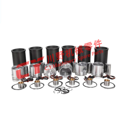 6150-31-2112 Liner Piston Ring Kit 6150212221 6150322030 6D125 For D60 6150313130 Con Rod Pin Bush