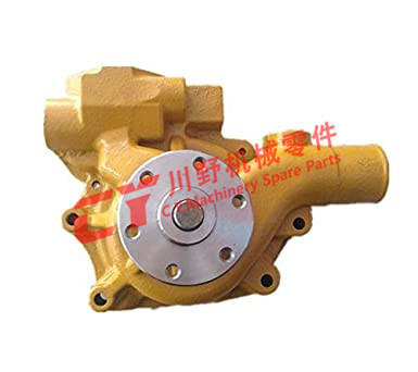 6206 - 61 - 1103 Excavator Water Pump For 6D95 PC200 - 5 PC220 - 5 6 Hole