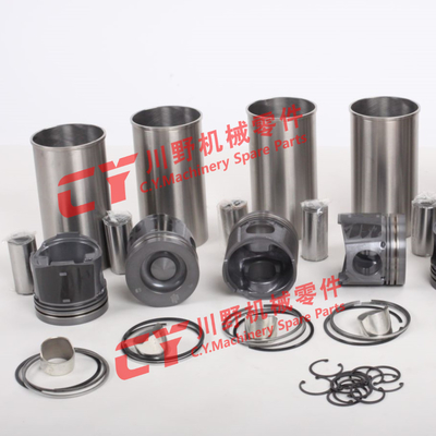 D6D Engine Cylinder Liner Piston O Ring For Liner Clip Con Rod Bush And Piston Pin For 